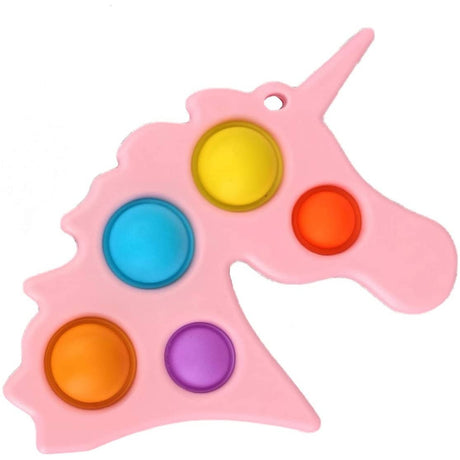 Jucarie Antistres - Fidget Toy, Simple Dimple, Unicorn - vivimall.ro