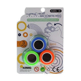 Jucarie Antistres Inele Magnetice, 3 Piese, Multicolor