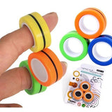 Jucarie Antistres Inele Magnetice, 3 Piese, Multicolor