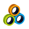 Jucarie antistres Vivimall, inele magnetice, 3 piese, Multicolor - vivimall.ro