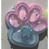 Jucarie Antistres Squishy, Cu Revenire Lenta, Labuta De Pisica Pufoasa, 7.5 Cm, Ambalaj , Multicolor