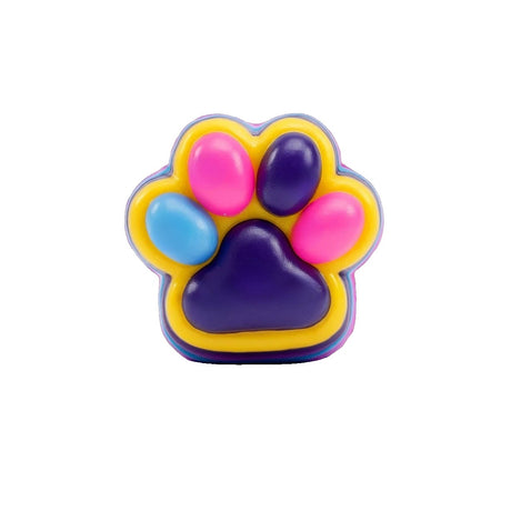 Jucarie Antistres Squishy, Cu Revenire Lenta, Labuta De Pisica Pufoasa, 7.5 Cm, Ambalaj , Multicolor - vivimall.ro