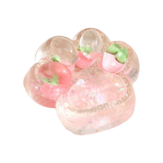 Jucarie Antistres Squishy, Vivimall, cu Revenire Lenta, Labuta de Pisica Pufoasa, 7.5 cm, Ambalaj Transparent, Model 270522, Multicolor - vivimall.ro