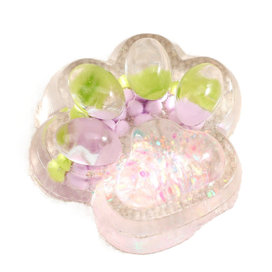 Jucarie Antistres Squishy, Vivimall, cu Revenire Lenta, Labuta de Pisica Pufoasa, 7.5 cm, Ambalaj Transparent, Model 270524 Multicolor - vivimall.ro
