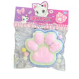 Jucarie Antistres Squishy, Vivimall, cu Revenire Lenta, Squeeze Pinch Family, Model Cat Paw, 12.5x10.5 cm, 220g, Ambalaj Transparent, Model 9, Multicolor - vivimall.ro