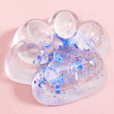 Jucarie Antistres Squishy, Cu Revenire Lenta, Squeeze Pinch Family, Din Tpr, 4-6 Ani, Model 4 Sclipici - vivimall.ro