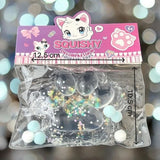 Jucarie Antistres Squishy, Vivimall, cu Revenire Lenta, Model Labuta de Pisica Pufoasa, 12.5x10.5 cm, 220g, Squeeze Pinch Family,-Roz transparent - vivimall.ro