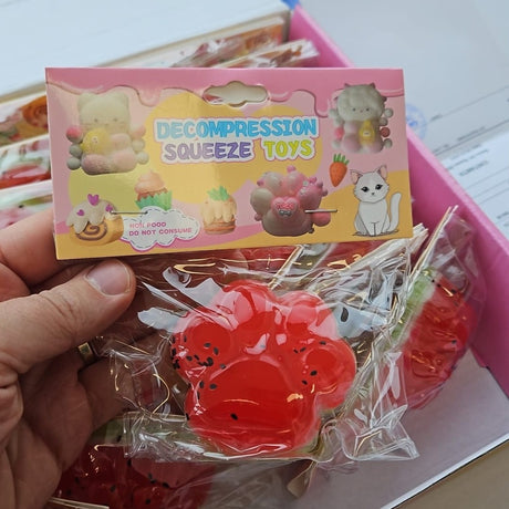 Jucarie Antistres Squishy, Cu Revenire Lenta, Squeeze Pinch Family, Rosie - vivimall.ro