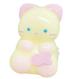 Jucarie Antistres Squishy, Vivimall, cu Revenire Lenta, Model Pisicuta, Squeeze Pinch Family, 9 x 5.5 cm, Galben