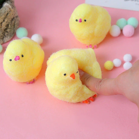 Jucarie Antistres Squishy, Vivimall, cu Revenire Lenta, Model Puisor, Ambalaj Transparent, Galben - vivimall.ro