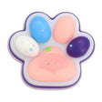 Jucarie Antistres Squishy, Vivimall, cu Revenire Lenta, Squeeze Toys, Model Cat Paw, 12.5x10.5 cm, 220g, +3 Ani, din TPR, Model 1, Multicolor - vivimall.ro