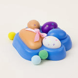 Jucarie Antistres Squishy, Flippy, cu Revenire Lenta, Squeeze Toys, Model Cat Paw, 12.5x10.5 cm, 220g, +3 Ani, din TPR, Model 7, Multicolor - vivimall.ro