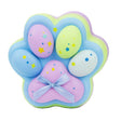 Jucărie antistres squishy Flippy Cat Paw din TPR, 12.5x10.5 cm, 220g, multicolor, vedere frontală