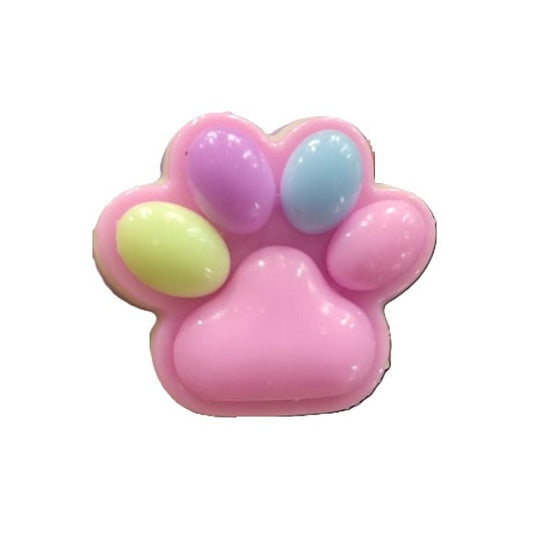 Jucarie Antistres Squishy, Vivimall, Labuta de Pisica Squeeze Toys, cu Revenire Lenta, 7.5 cm, Model 270529, Multicolor - vivimall.ro