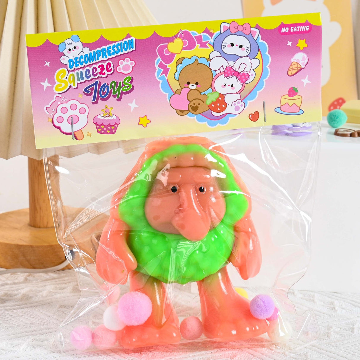 Jucarie Antistres Squishy, Cu Revenire Lenta, Din Tpr - vivimall.ro