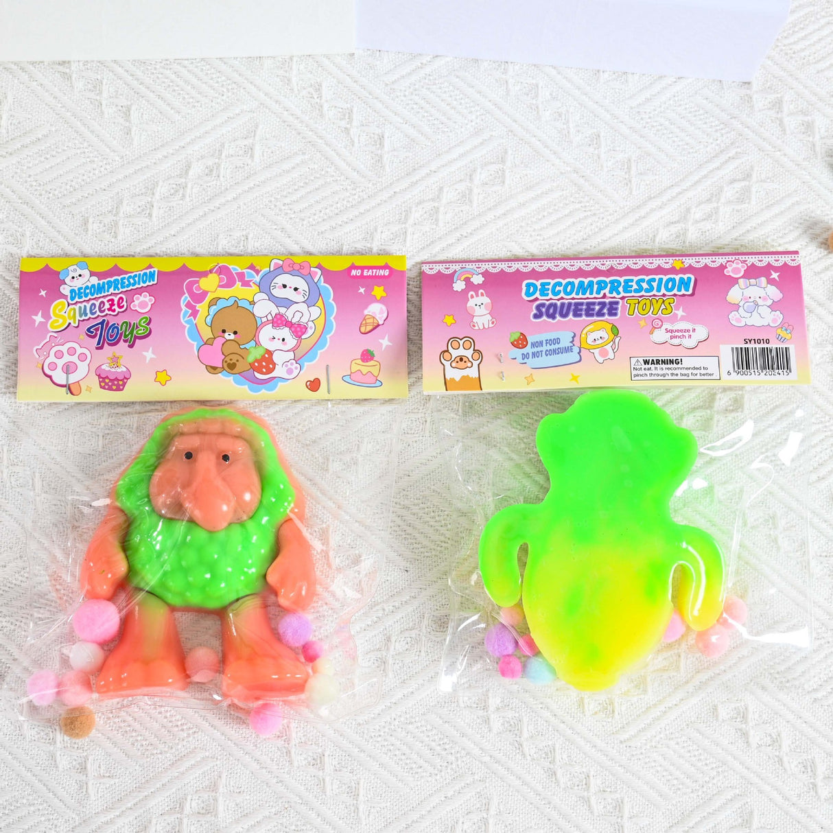 Jucarie Antistres Squishy, Cu Revenire Lenta, Din Tpr - vivimall.ro