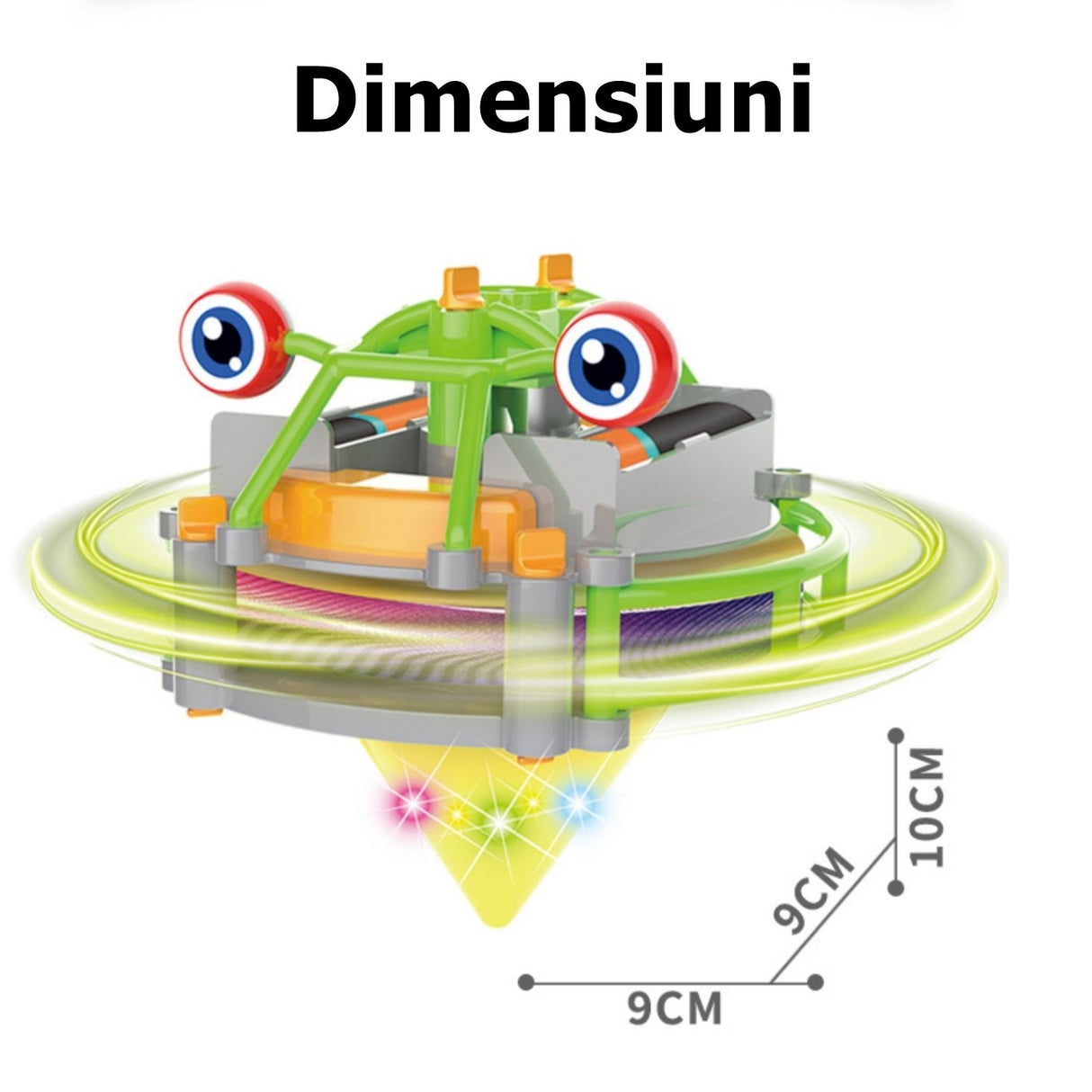 Jucarie Circuit Pentru Copii, Broscuta Pe Monociclu