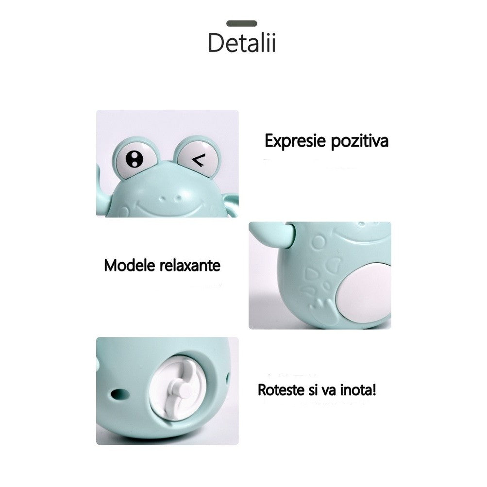 Jucarie De Baie Pentru Copii, Broscuta Bleu - vivimall.ro