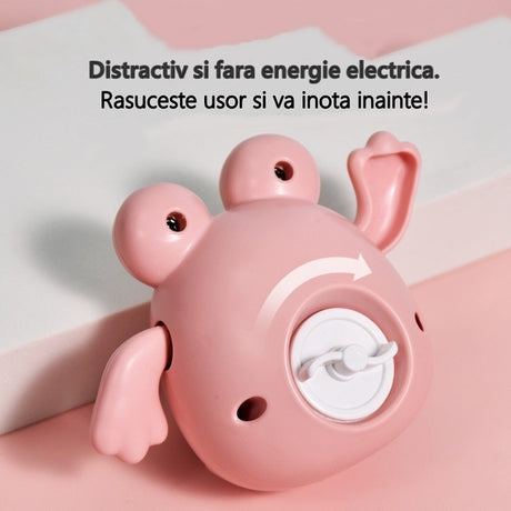 Jucarie De Baie Pentru Copii, Broscuta Roz - vivimall.ro