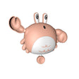 Jucarie de baie pentru copii, Vivimall, crab, 10 cm, Roz cu fir - vivimall.ro