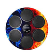 Sac box interactiv pentru copii cu lumini LED și 6 ținte, vedere frontală, material PU+ABS multicolor