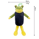 Jucarie Moale de Plus Italian Brainrot, Flippy, cu Agatatoare, Model Broscuta cu Anvelopa Boneca Ambalabu, Jucarie Moale cu pentru Copii, 30 x 18 cm, Negru Verde - vivimall.ro