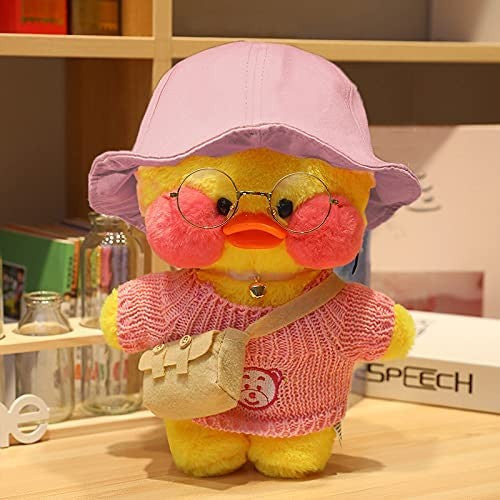 Jucarie De Plus Ratusca Lalafanfan Haine Si Accesorii Random, Galben - vivimall.ro