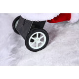 Jucarie decorativa, Flippy, Mos Craciun, 36 cm x 16 cm, grosime 23 cm, lana, tesatura de plus, poliester, interior/exterior - vivimall.ro