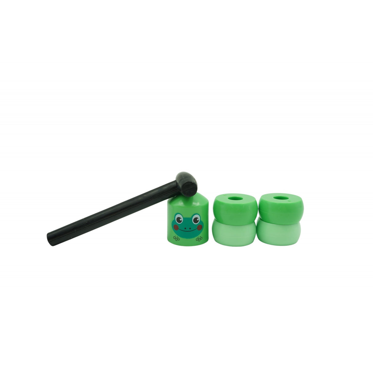 Jucarie Pentru Copii, Broaca Indestructibila, 6 Piese Demontabile, +3 Ani, Verde - vivimall.ro