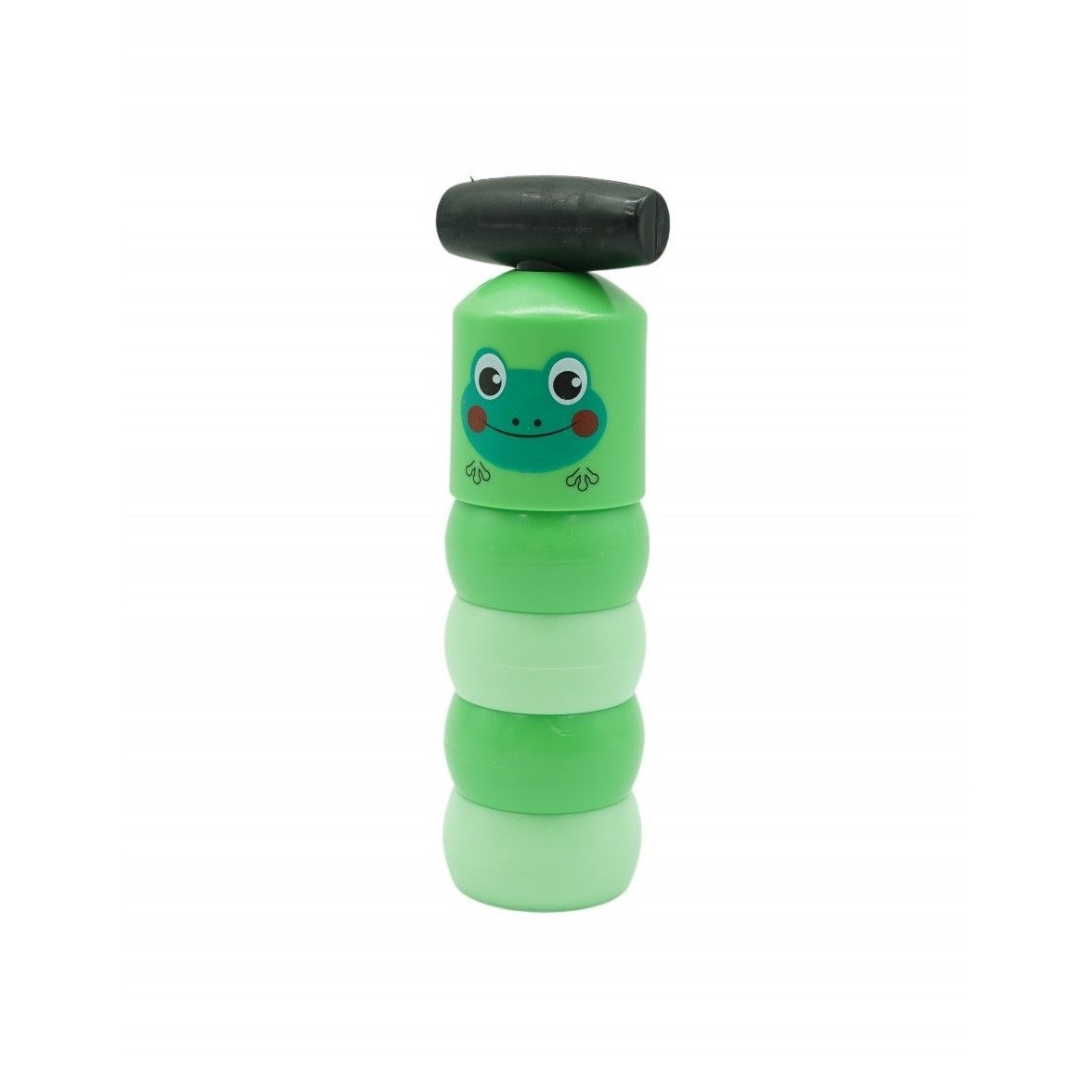 Jucarie Pentru Copii, Broaca Indestructibila, 6 Piese Demontabile, +3 Ani, Verde - vivimall.ro