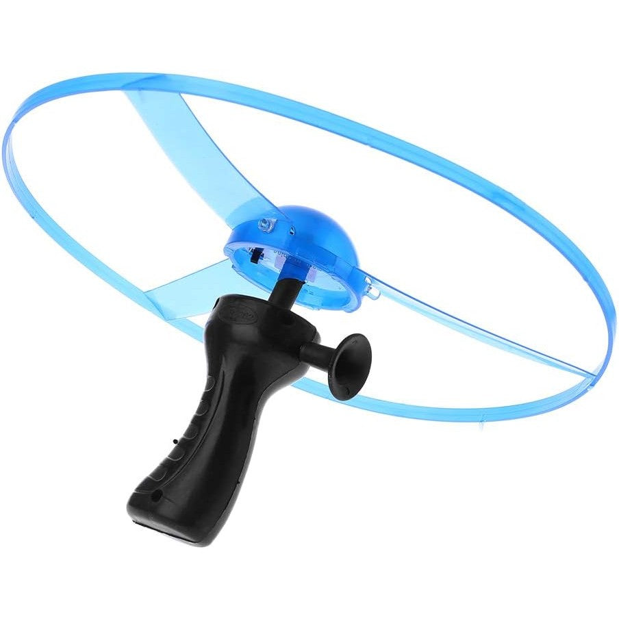 Jucarie Disc Zburator, Distractiv Pentru Copii, Aruncator Manual Din Plastic, Cu Lumini - vivimall.ro