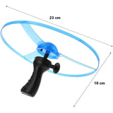 Jucarie Disc Zburator, Distractiv Pentru Copii, Aruncator Manual Din Plastic, Cu Lumini - vivimall.ro