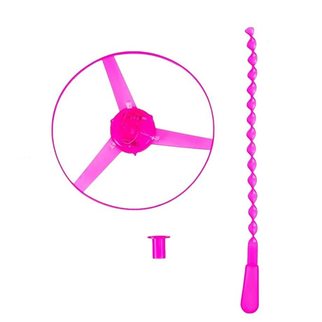 Jucarie Disc Zburator, Distractiv Pentru Copii, Aruncator Manual Din Plastic, Cu Lumini - vivimall.ro