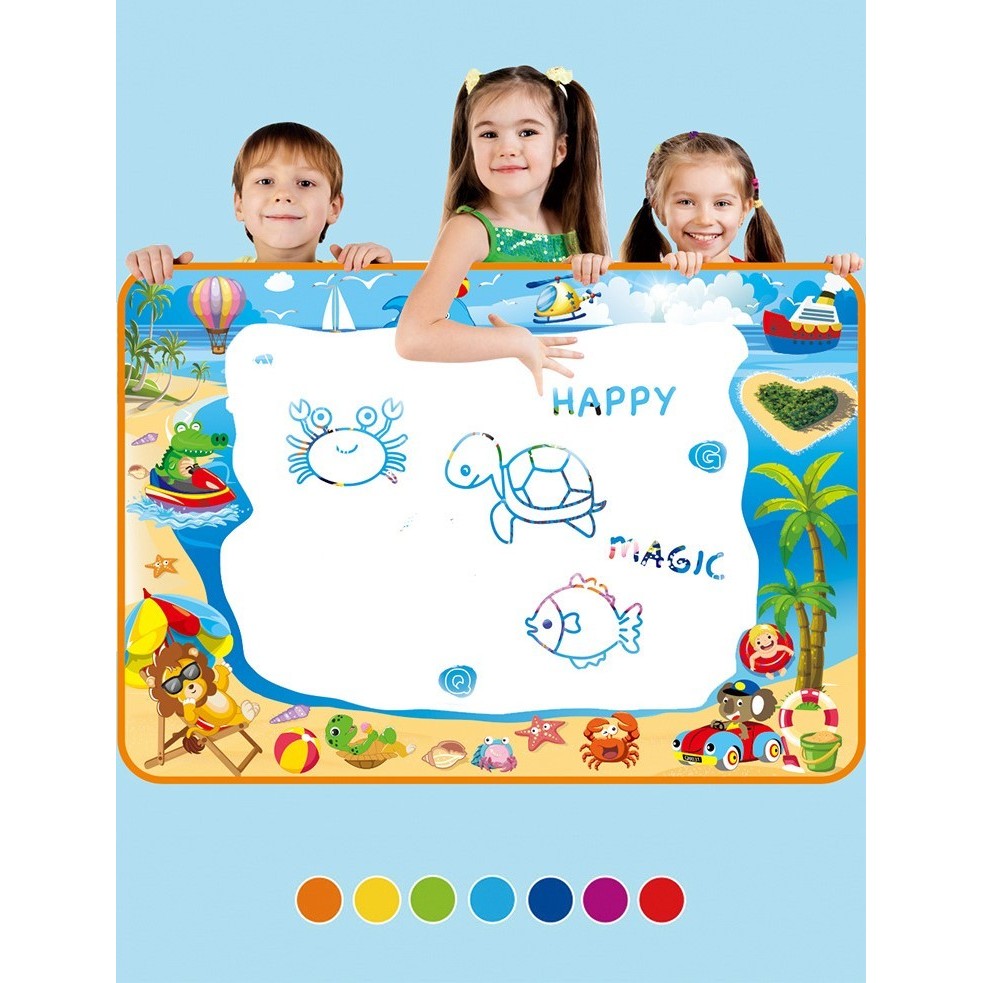 Jucarie Educativa De Colorat Cu Apa, Covorasul Magic