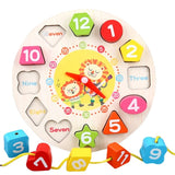Jucarie Educativa Tip Montessori, Din Lemn, + 36 Luni, 12 Piese, 17 Cm - vivimall.ro