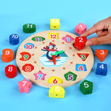 Jucarie Educativa Tip Montessori, Din Lemn, + 36 Luni, 12 Piese, 17.2 Cm - vivimall.ro