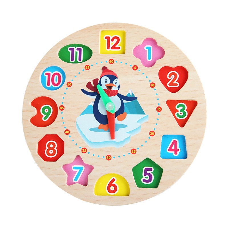 Jucarie Educativa Tip Montessori, Din Lemn, + 36 Luni, 12 Piese, 17.2 Cm - vivimall.ro