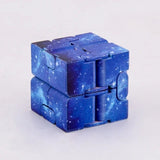 Jucarie Interactiva Antistres Cu Miscari Infinite, Cub Magic, 3 Ani, 4X4X4Cm, Albastru - vivimall.ro