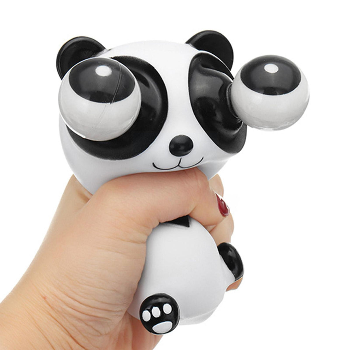 Jucarie Interactiva Antistres Squeeze Eye-Popping Panda, Multicolor - vivimall.ro