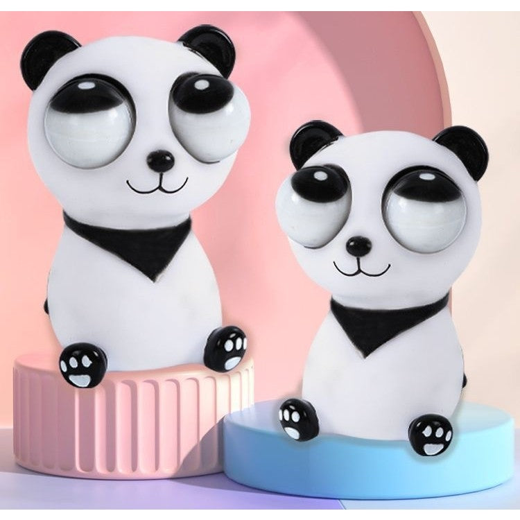 Jucarie Interactiva Antistres Squeeze Eye-Popping Panda, Multicolor - vivimall.ro