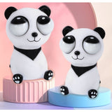 Jucarie interactiva antistres Flippy, squeeze eye-popping panda, multicolor