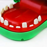 Jucarie interactiva Crocodil Dentist, Vivimall, Joc de Grup/Familie, 11 Dinti, Small 15 x 10 x 7.5 cm, Verde - vivimall.ro