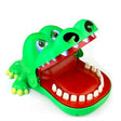 Jucarie interactiva Crocodil Dentist, Vivimall, Joc de Grup/Familie, 13 Dinti, Extra Big 21 x 14.5 x 11 cm, Verde - vivimall.ro