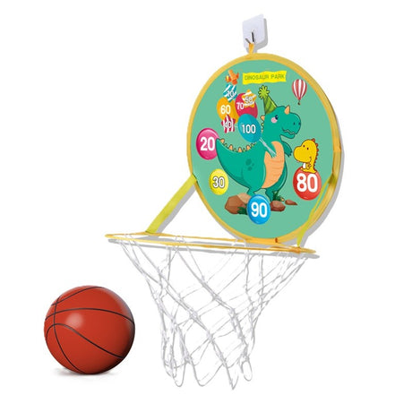 Cos basket si tinta darts cu mingi | DragonPlay - vivimall.ro