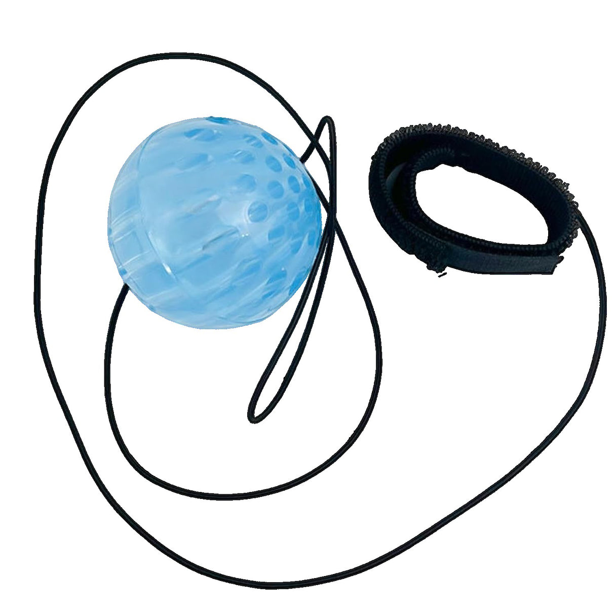 Jucarie Interactiva, Minge Saltareata Crystal Ball, Cu Banda Elastica, 6 Cm, +7 Ani, Din Plastic - vivimall.ro