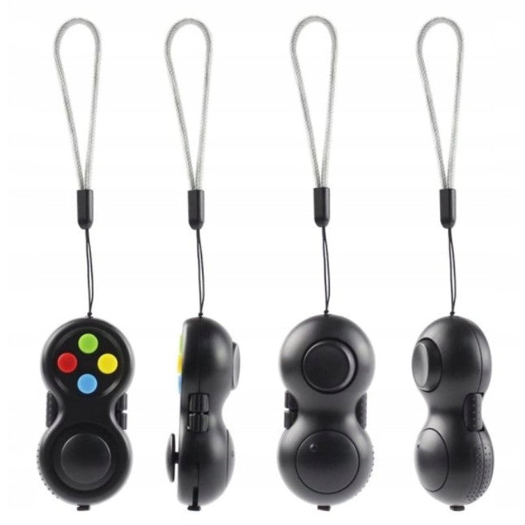 Jucarie Interactiva, Model Fidget Pad, Antistres, +3 Ani, Functii Multiple, 5.5 X 3.5 X 11 Cm - vivimall.ro