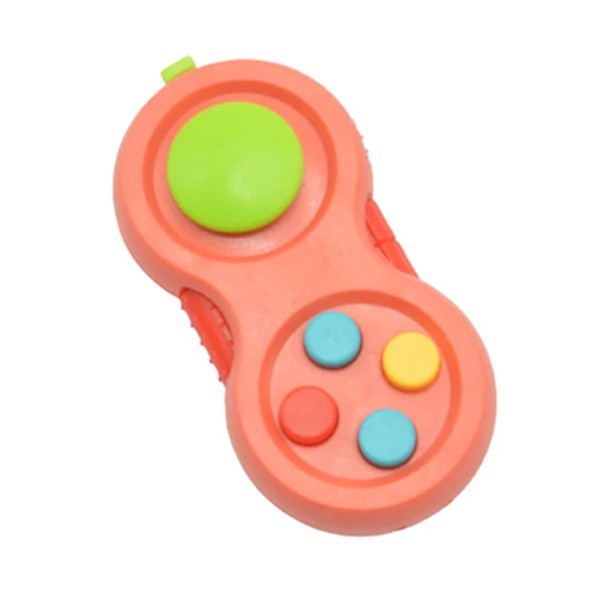 Jucarie Interactiva, Model Fidget Pad, Antistres, +3 Ani, Functii Multiple, 5.5 X 3.5 X 11 Cm - vivimall.ro