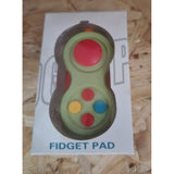 Jucarie Interactiva, Flippy, Model Fidget Pad, Antistres, +3 Ani, Functii Multiple, 5.5 x 3.5 x 11 cm, Verde