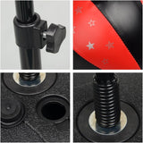 Jucarie Interactiva, Flippy, Model Sfera de Box cu Suport, Manusi Incluse, Inaltime Reglabila, +3 Ani, 120 x 20 x 23.5 cm, Rosu/ Negru