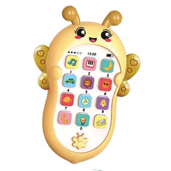 Jucarie Interactiva, Telefon Inteligent, Functii Educative, Muzicale Si Voce, 4-6 Ani, Din Plastic - vivimall.ro